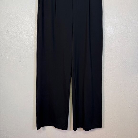 Halara Flex High Waisted Pocket Work Flare Pants Sz Large Tall Pull On Trousers - Picture 15 of 15